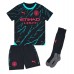 Billige Manchester City Kyle Walker #2 Børnetøj Tredjetrøje til baby 2023-24 Kortærmet (+ korte bukser)